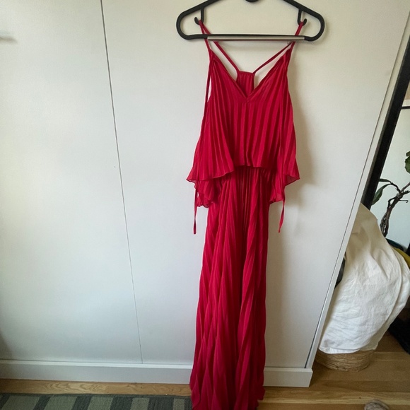 NWT - Petal and Pup Red Gia Halter Dress - Small - Picture 8 of 9